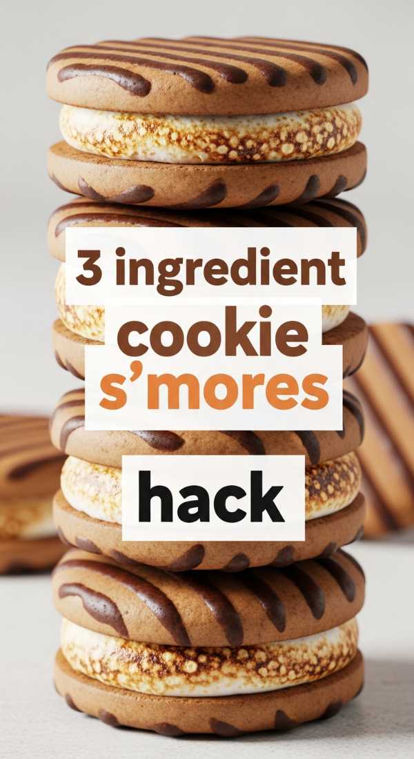 3 Ingredient Cookie Smores Hack 69e853d18aaae