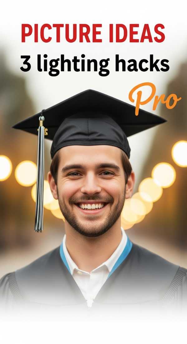 3 Lighting Hacks For Graduation Picture Ideas 69ee4b6016891