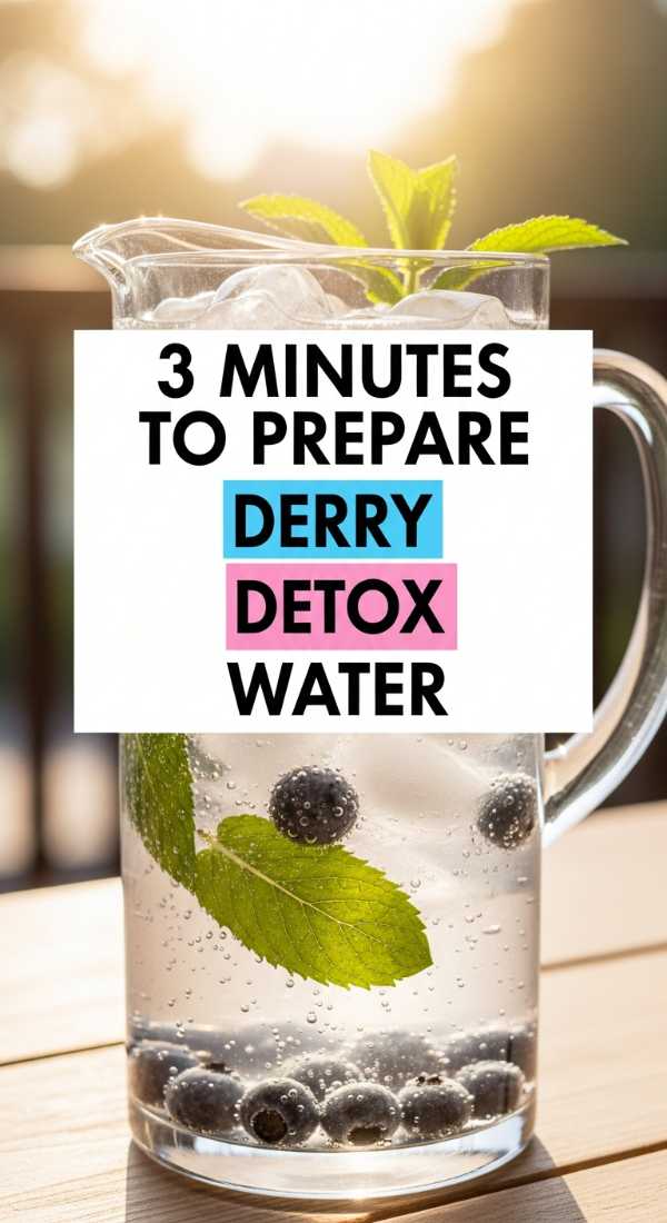 3 Minutes To Prepare Berry Detox Water 69eb7fda7f07b