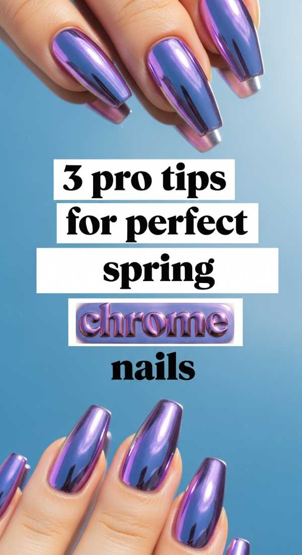 3 Pro Tips For Perfect Spring Chrome Nails 69e3c06fc0efa
