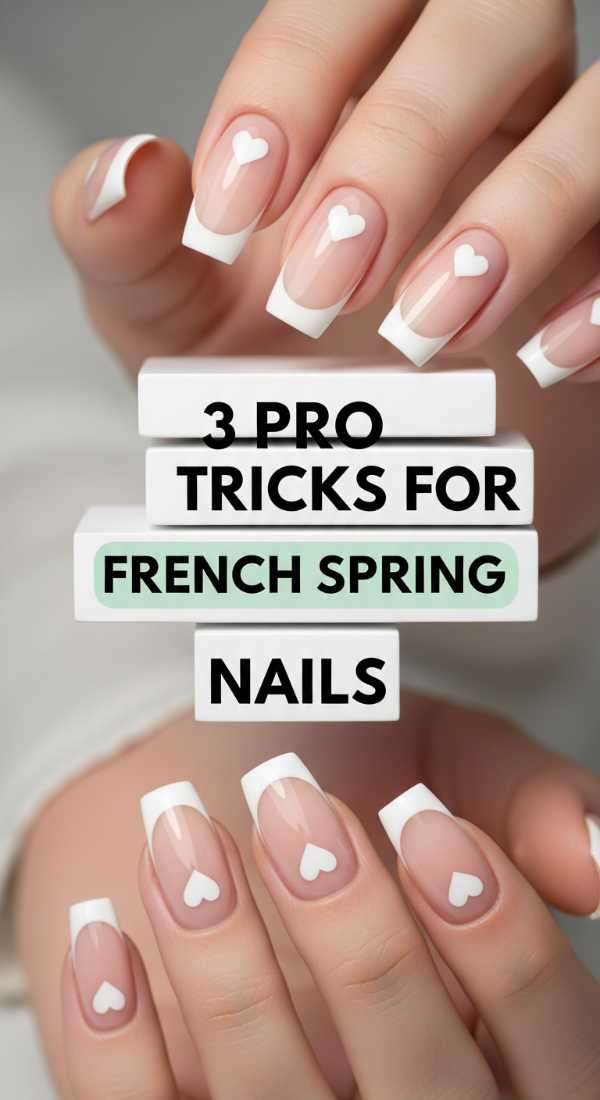 3 Pro Tricks For French Spring Nails 69ed0bc812b5e