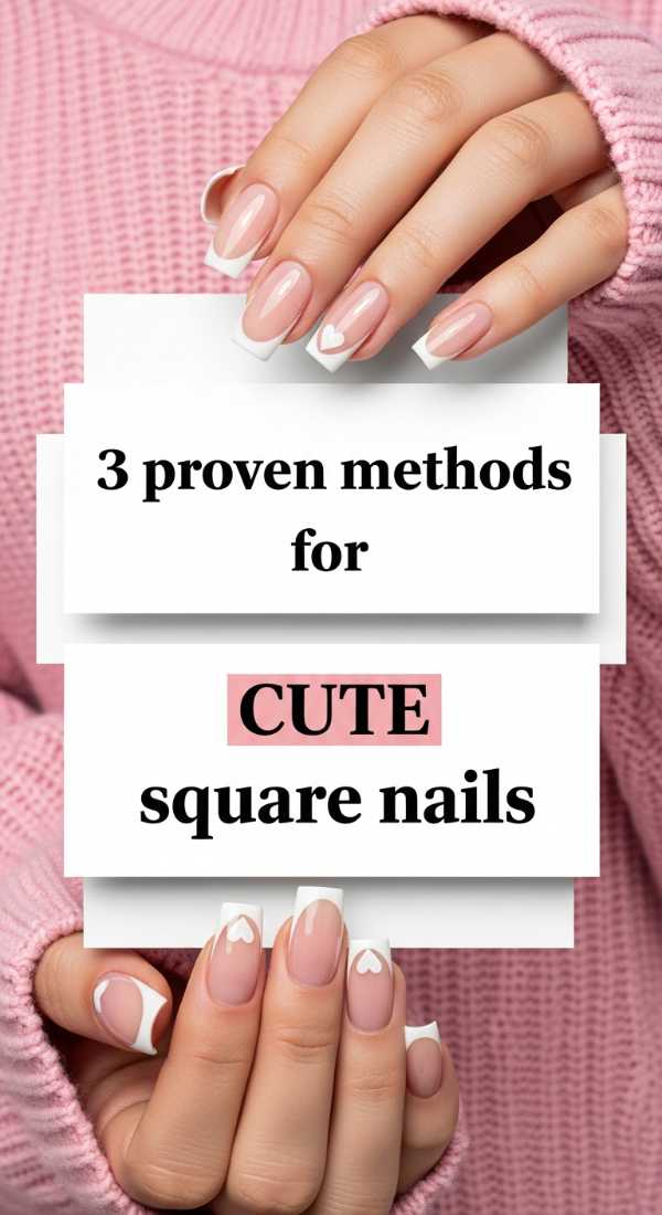 3 Proven Methods For Cute Square Nails 69e6617007e27