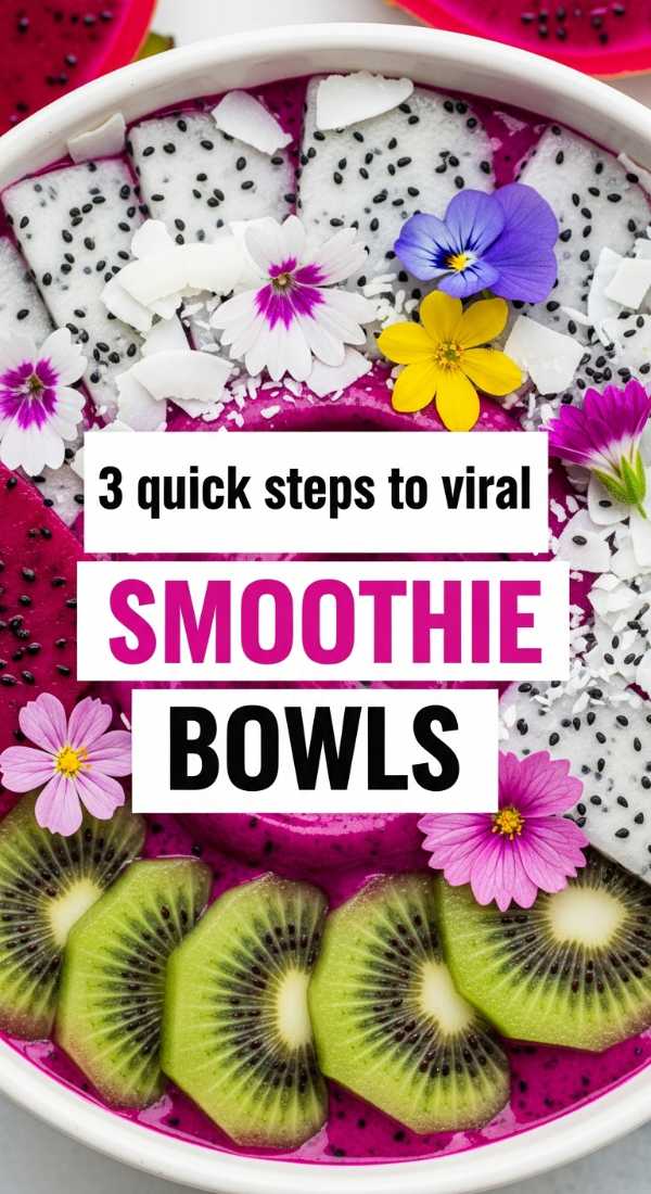 3 Quick Steps To Viral Smoothie Bowls 69e4702cc73f8