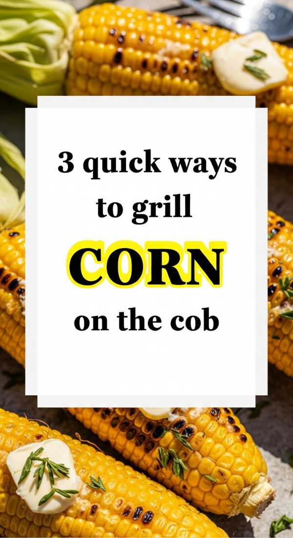 3 Quick Ways To Grill Corn On The Cob 69e9b6dfb3ea5