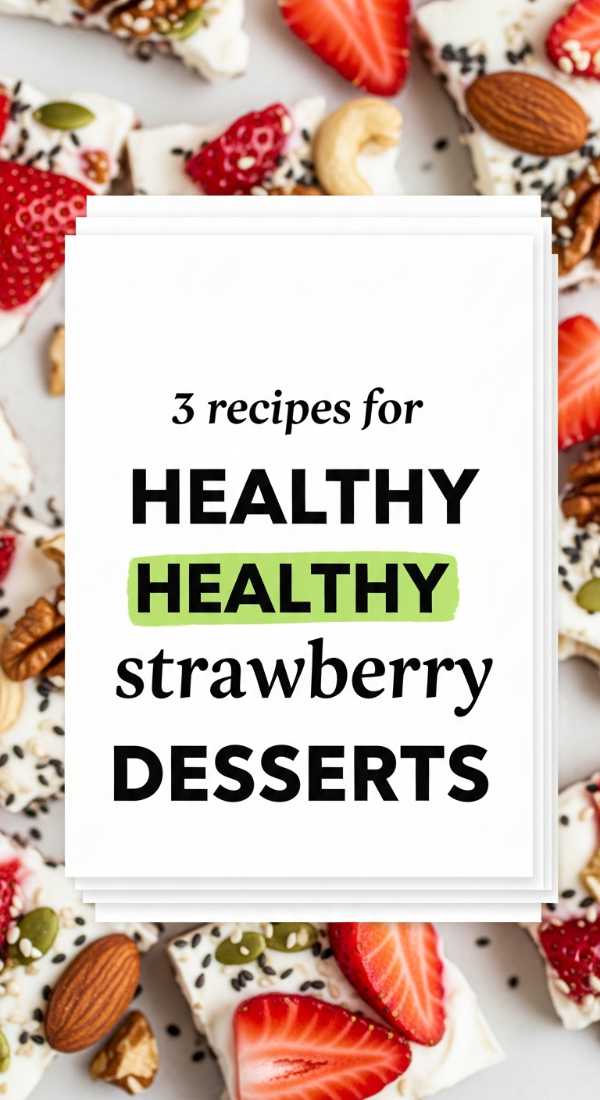 3 Recipes For Healthy Strawberry Desserts 69f05ac9294e7