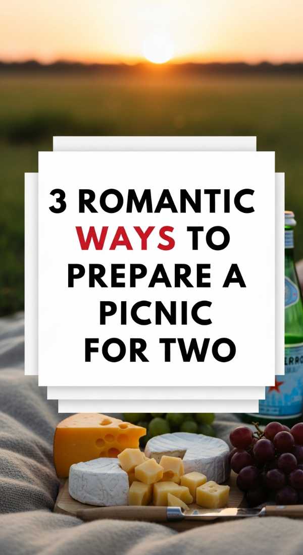 3 Romantic Ways To Prepare A Picnic For Two 69e46e4e655b3