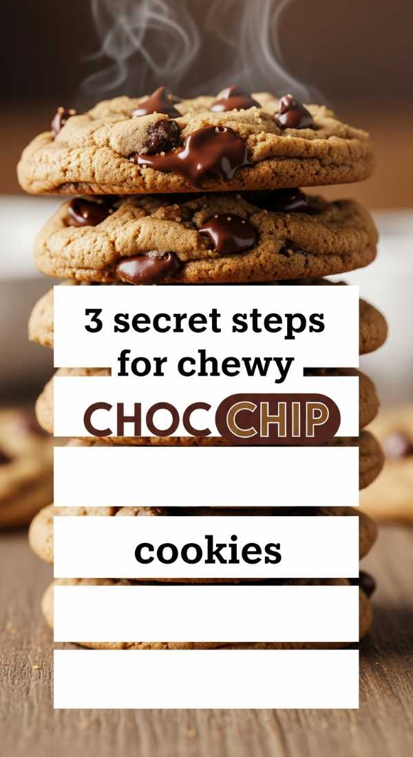 3 Secret Steps For Chewy Choc Chip Cookies 69e21f0791c47