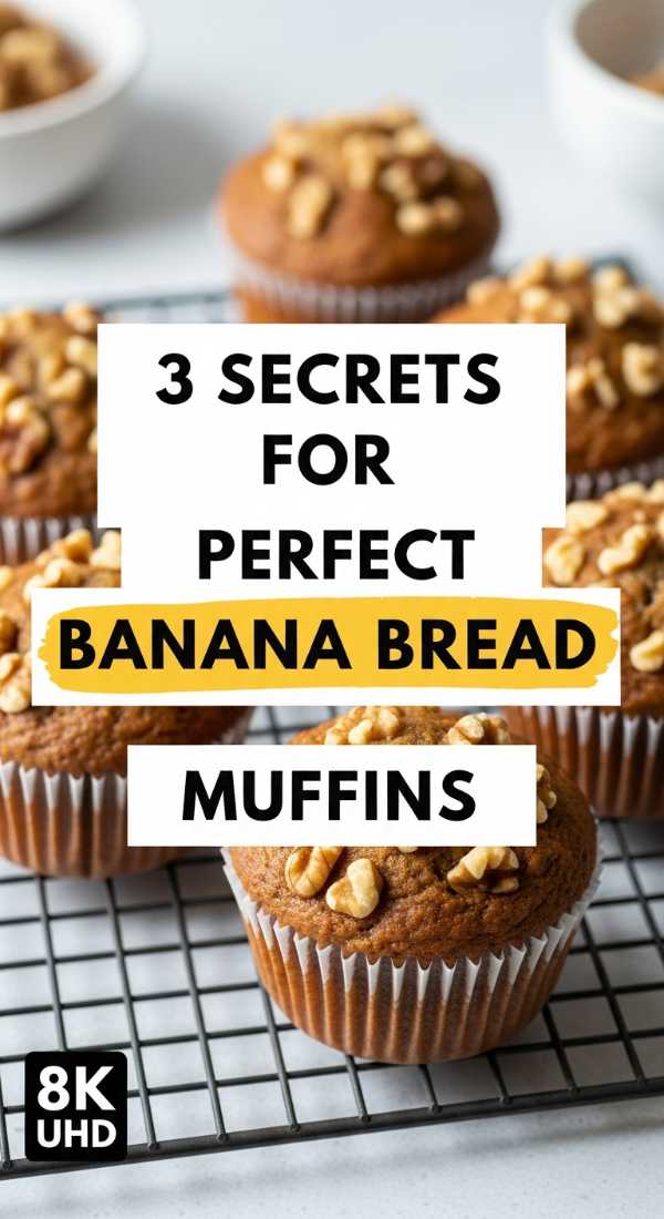 3 Secrets For Perfect Banana Bread Muffins 69edf41cc4bd6