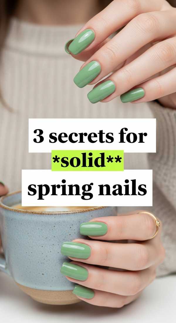 3 Secrets For Solid Spring Nails 69efaf75db776