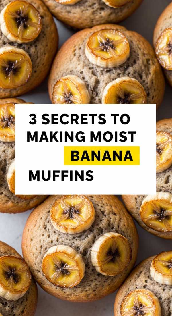 3 Secrets To Making Moist Banana Muffins 69e46e4ca1b80