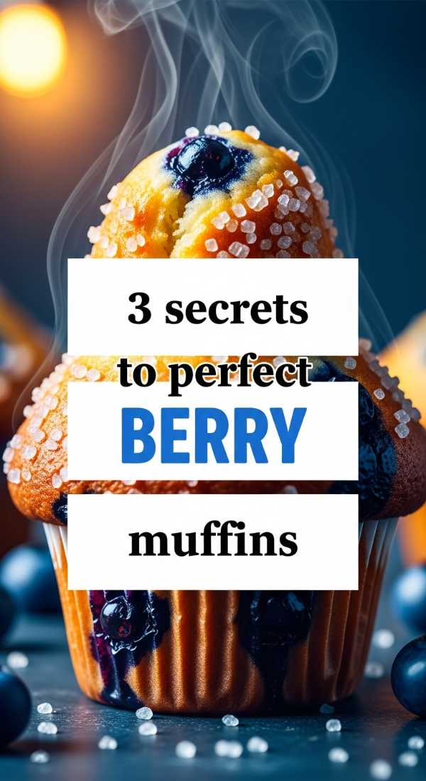3 Secrets To Perfect Berry Muffins 69ef46927d421