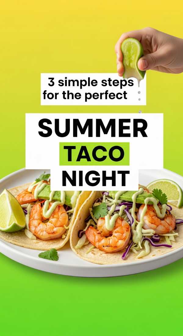 3 Simple Steps For The Perfect Summer Taco Night 69eb7fd121a36