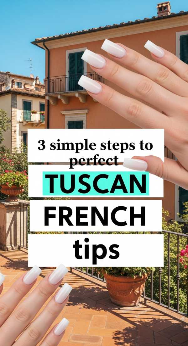 3 Simple Steps To Perfect Tuscan French Tips 69e66165b337e