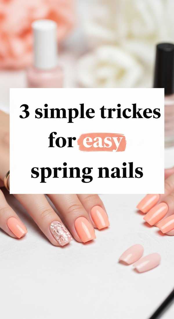 3 Simple Tricks For Easy Spring Nails 69e528734bada