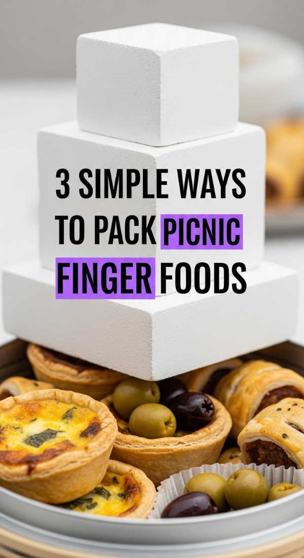 3 Simple Ways To Pack Picnic Finger Foods 69e46e4f2bcb7