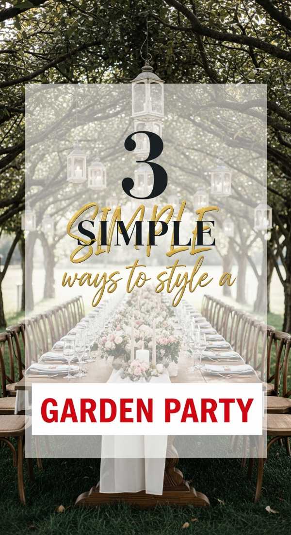 3 Simple Ways To Style A Garden Party 69f0ccf104964
