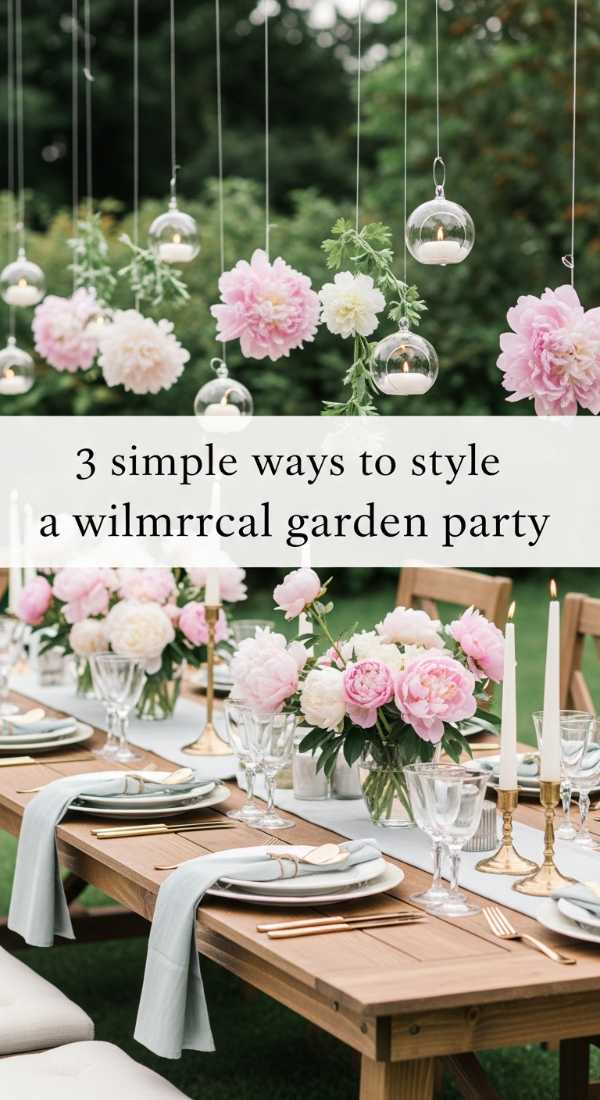 3 Simple Ways To Style A Whimsical Garden Party 69e32741437b9