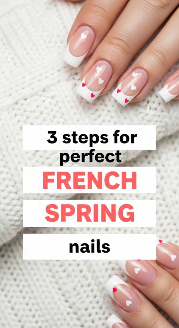 3 Steps For Perfect French Spring Nails 69e66160c74ce