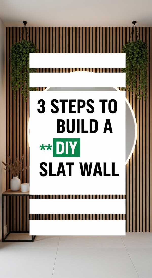 3 Steps To Build A Diy Slat Wall 69e9b10536eb8