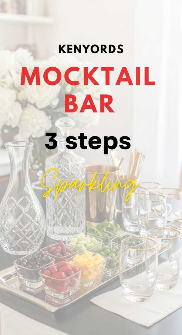 3 Steps To Create A Sparkling Prom Mocktail Bar 69e8f8d1d2688