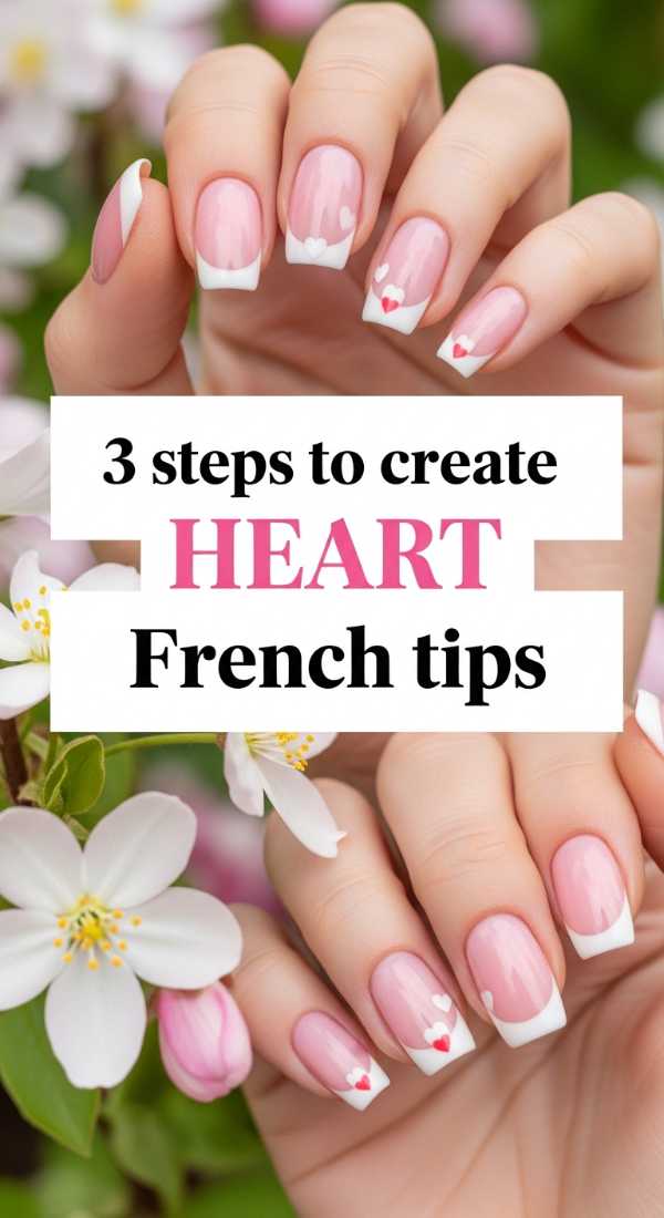 3 Steps To Create Heart French Tips 69e3c0646f64e