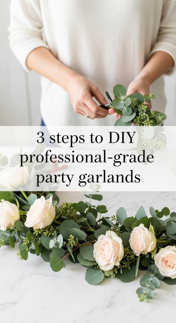 3 Steps To Diy Professional Grade Party Garlands 69e327424c9e3