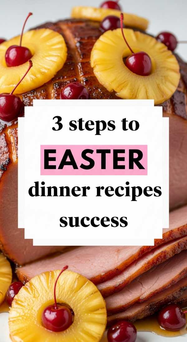3 Steps To Easter Dinner Recipes Success 69e9b55ae5497