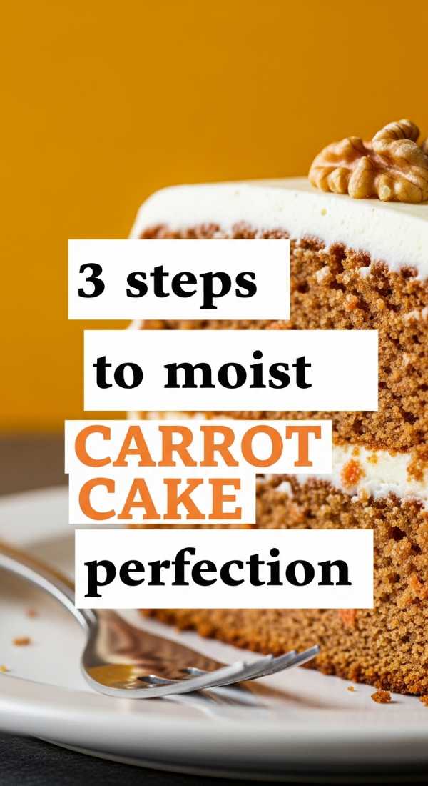 3 Steps To Moist Carrot Cake Perfection 69e20d274b8ae