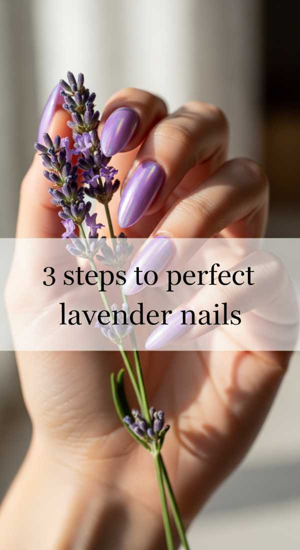 3 Steps To The Perfect Lavender Almond Look 69e31ef64610d