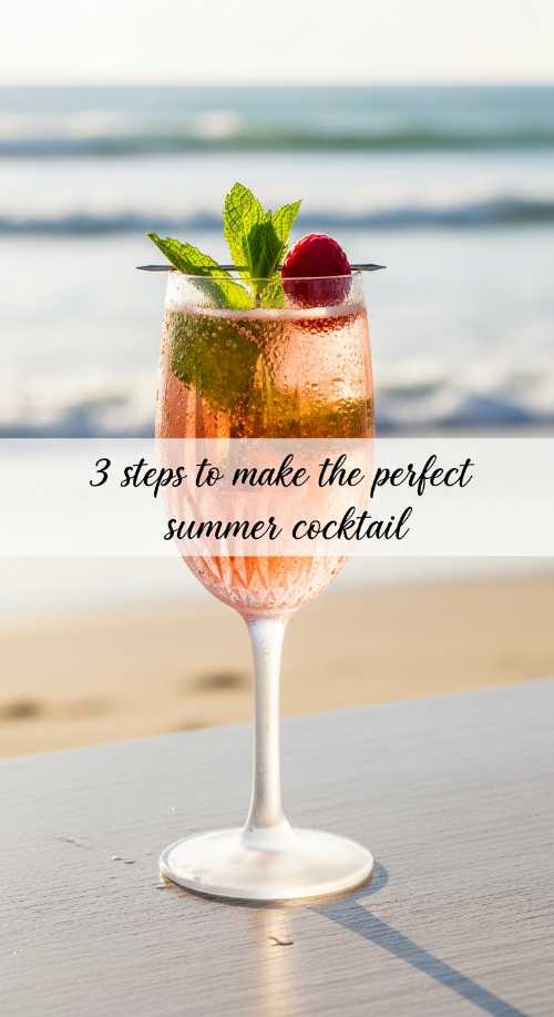 3 Steps to the Perfect Summer Signature Drink