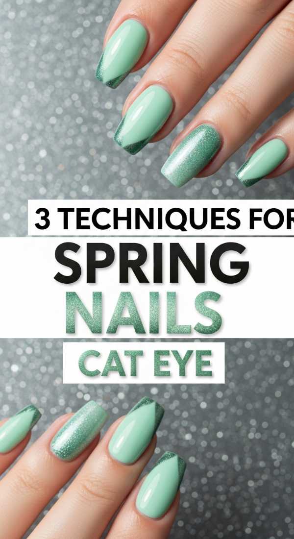 3 Techniques For Spring Nails Cat Eye 69e662454ae15