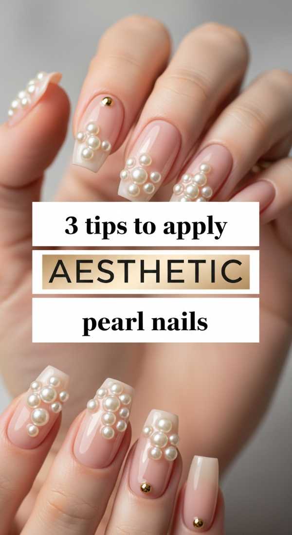 3 Tips To Apply Aesthetic Pearl Nails 69e78027f0afa