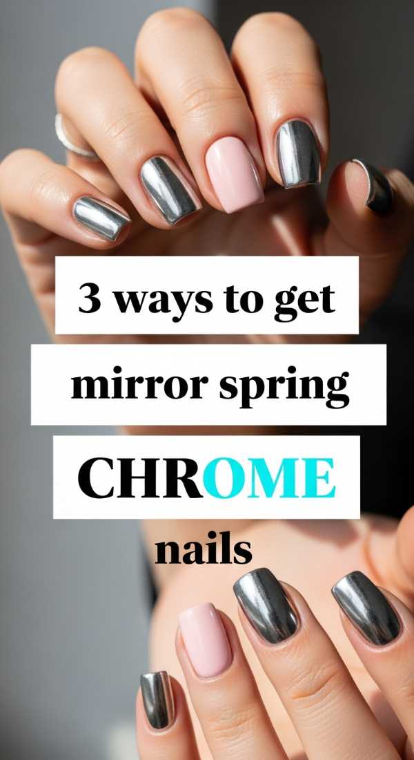3 Ways To Get Mirror Spring Chrome Nails 69ea69853a30f