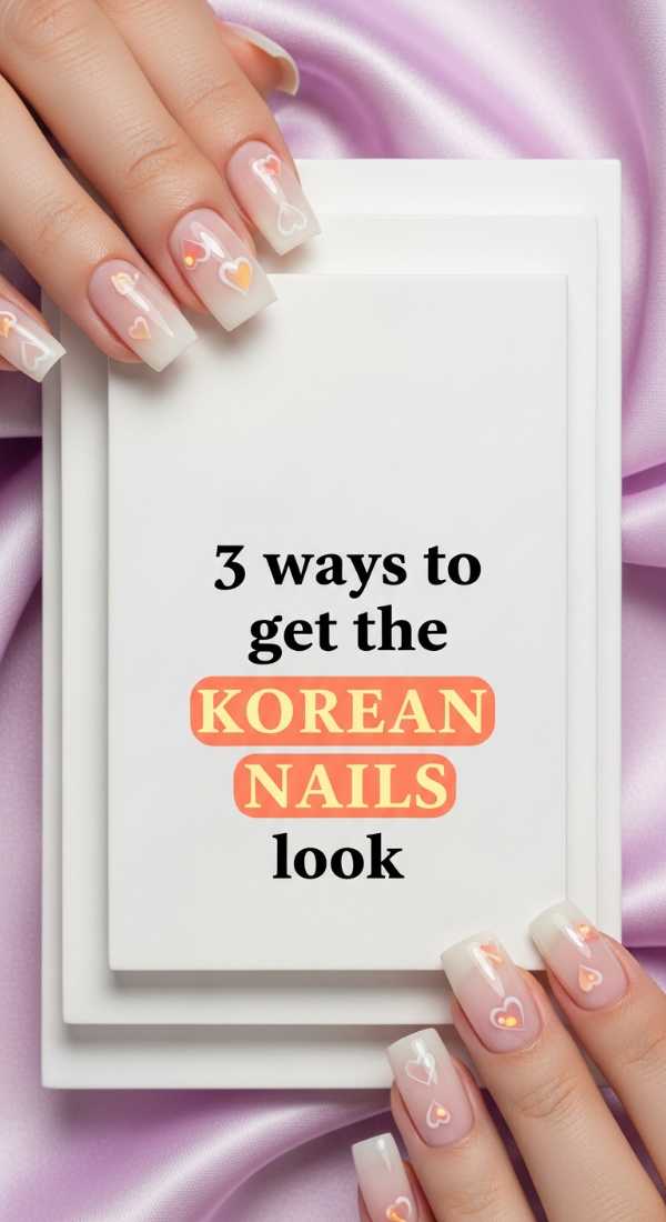 3 Ways To Get The Korean Nails Look 69eba3b4499a8