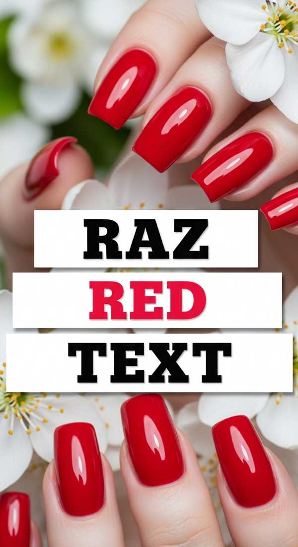 3 Ways To Master Red Spring Nails 69ea029400341