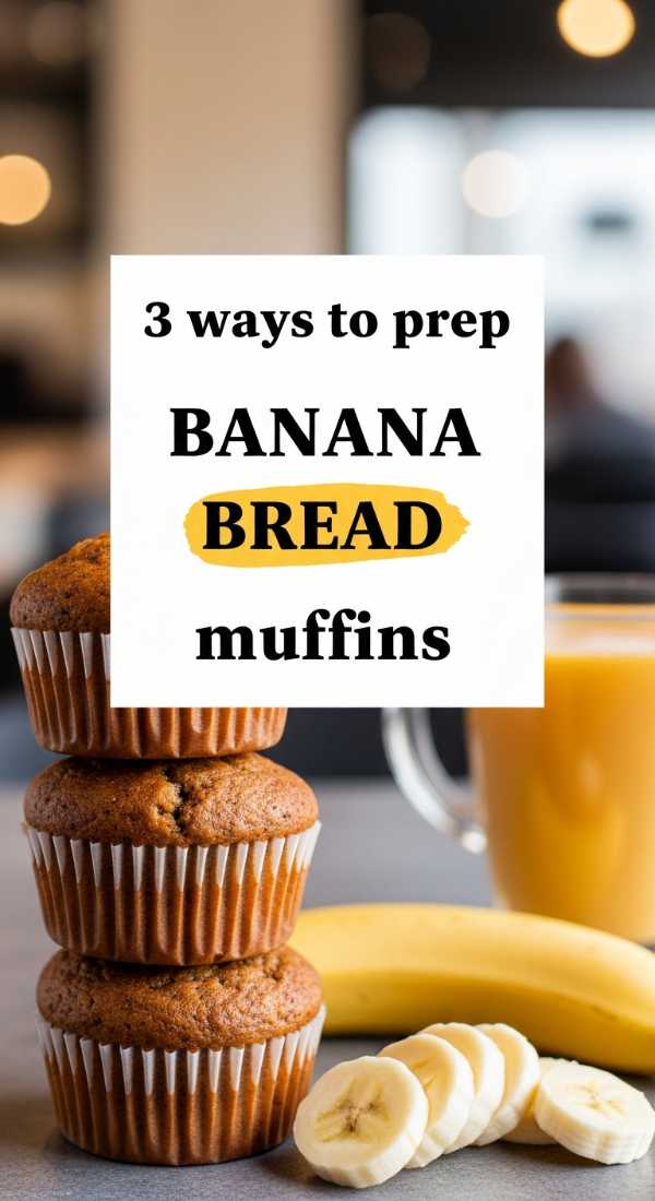 3 Ways To Prep Banana Bread Muffins 69e46e4b2d478