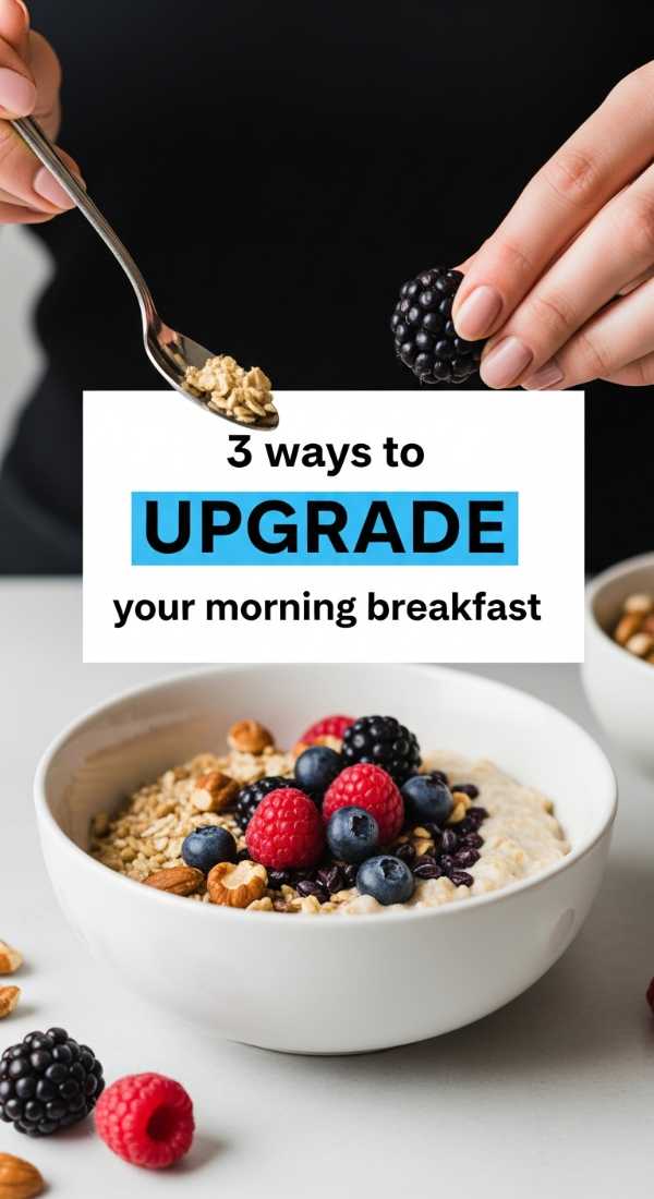 3 Ways To Upgrade Your Morning Breakfast 69e5d13a16097