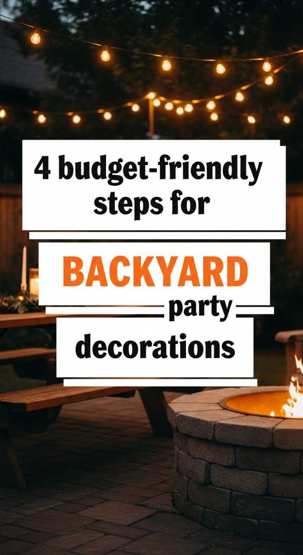 4 Budget Friendly Steps For Backyard Party Decorations 69e60f4483520