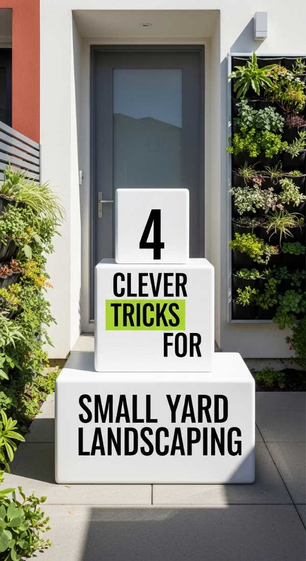 4 Clever Tricks For Small Yard Landscaping 69ee5bcc504bc