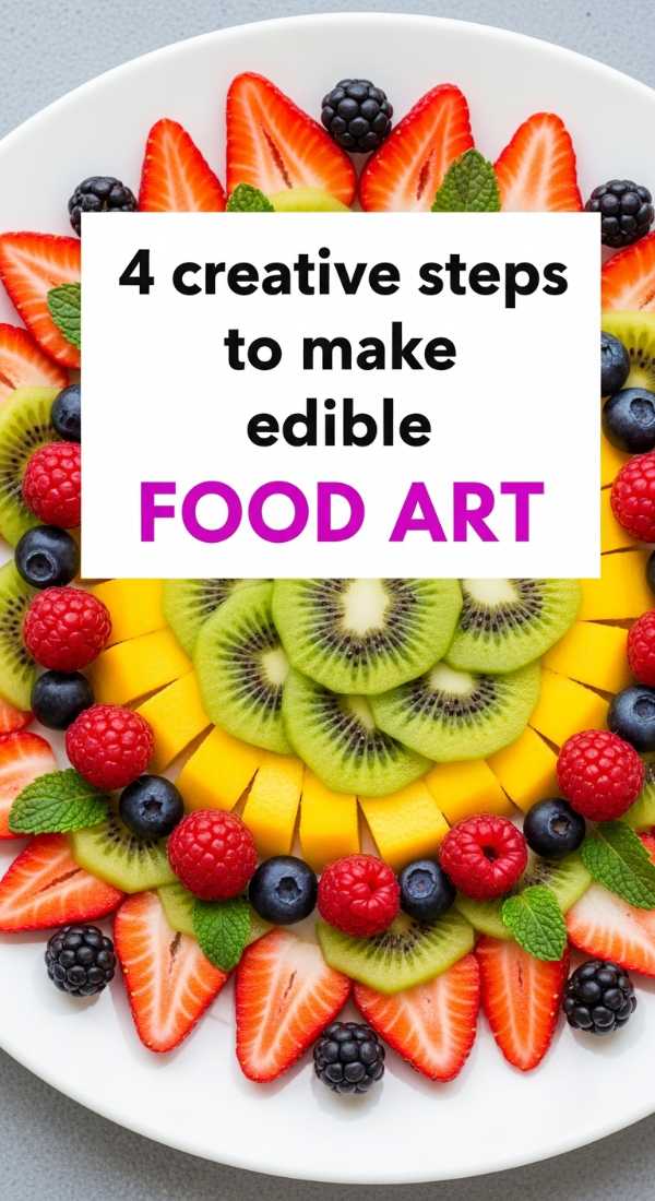 4 Creative Steps To Make Edible Food Art 69edf416c7234
