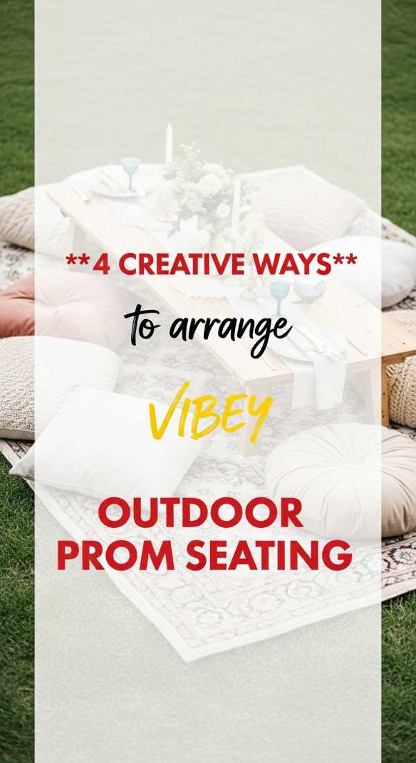 4 Creative Ways To Arrange Outdoor Prom Seating 69efa7c25316c