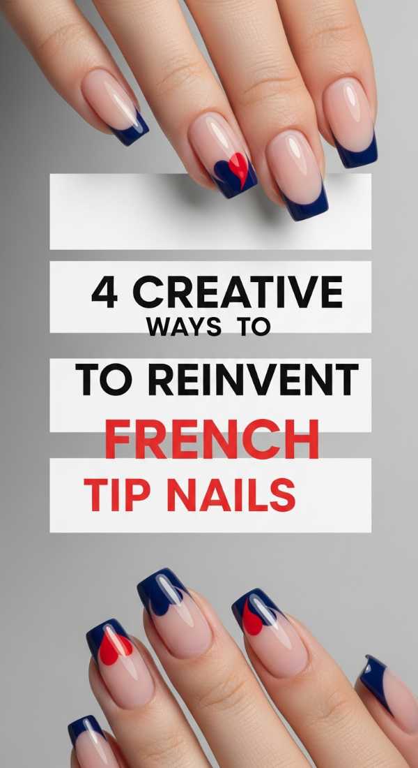 4 Creative Ways To Reinvent French Tip Nails 69eba3b233bbe