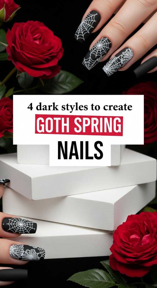 4 Dark Styles To Create Goth Spring Nails 69ea698984beb