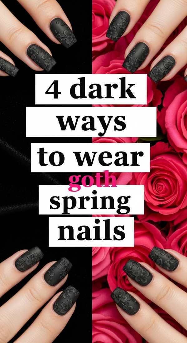 4 Dark Ways To Wear Goth Spring Nails 69ea6996d2bd5