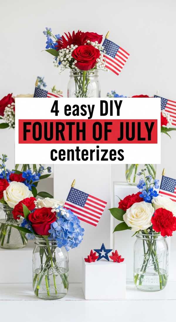 4 Easy Diy Fourth Of July Centerpieces 69ee54e916f26