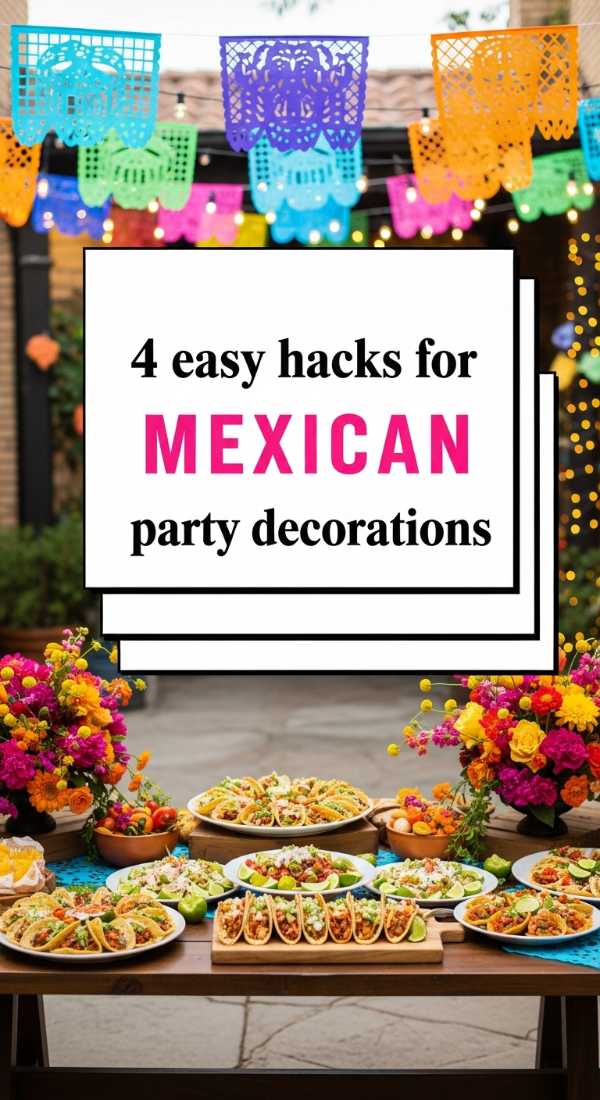 4 Easy Hacks For Mexican Party Decorations 69f1a933e7839