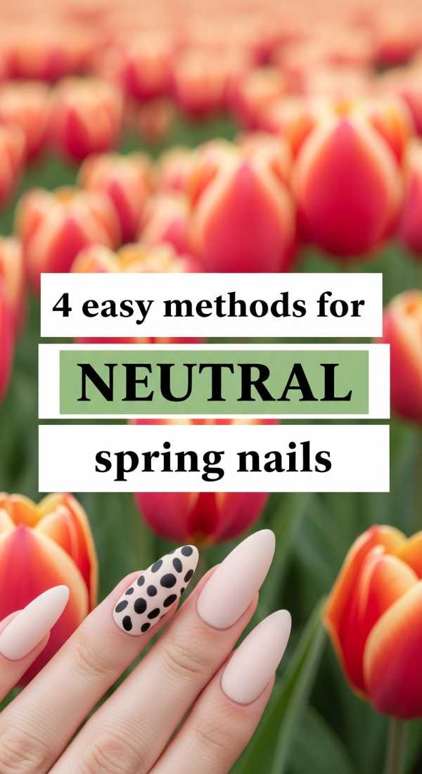 4 Easy Methods For Neutral Spring Nails 69e5286f5ade4