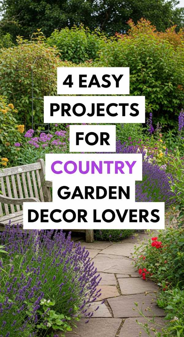 4 Easy Projects For Country Garden Decor Lovers 69e9b100eb23e