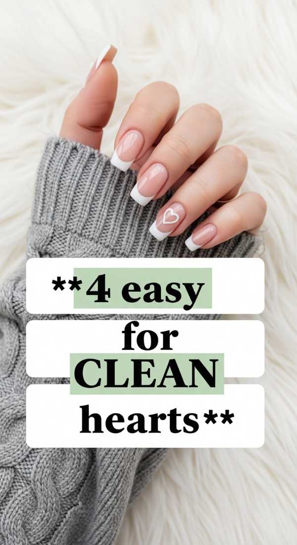 4 Easy Steps For Clean Hearts 69ed0bce9a2b8