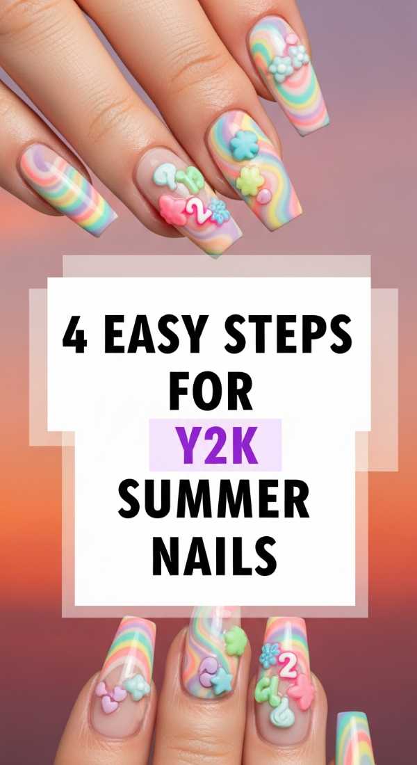 4 Easy Steps For Y2k Summer Nails 69f2f8155b524
